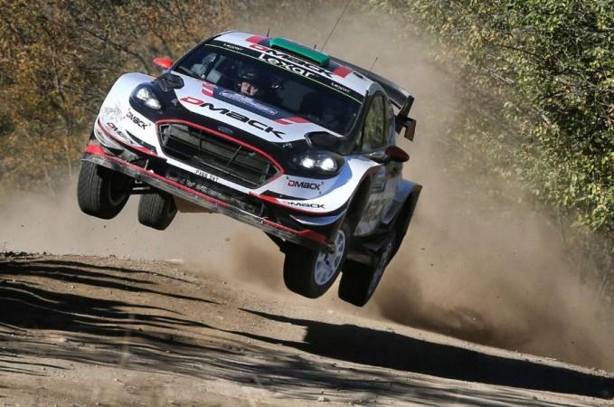 Elfyn Evans during Rally Argentina Elfyn Evans during Rally Argentina