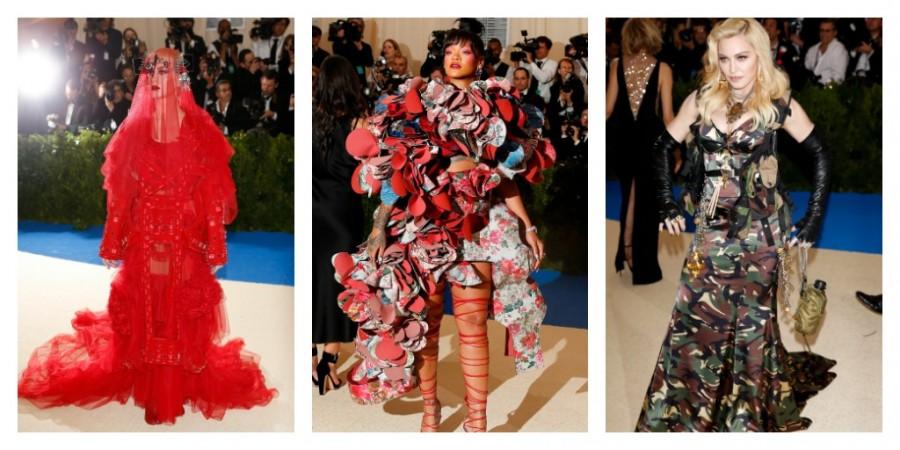 Katy Perry, Rihanna, Madonna Met Gala 2017