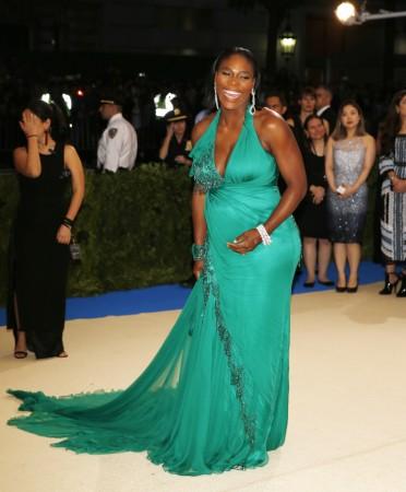 Serena Williams at Met Gala 2017 Met Gala 2017, Serena Williams, Tennis, baby bump
