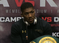 Anthony Joshua and Wladimir Klitschko speak after historic fight