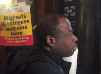 Anti-racism protesters crash Ukip election campaign launch