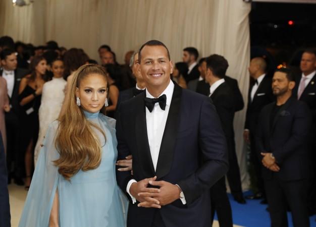 Jennifer Lopez and Alex Rodriguez at Met Gala 2017. Jennifer Lopez and Alex Rodriguez