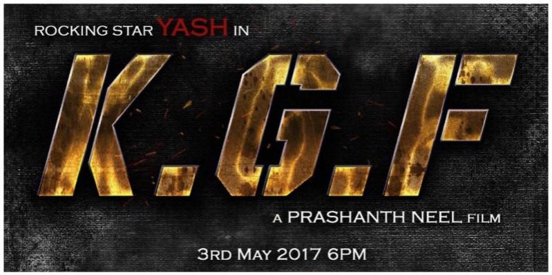 Yash's KGF first look to be out today Yash's KGF