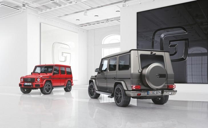 Mercedes-Benz G-Class 2017. designo manufaktur Edition (L), Exclusive Edition (R) Mercedes-Benz G-Class 2017