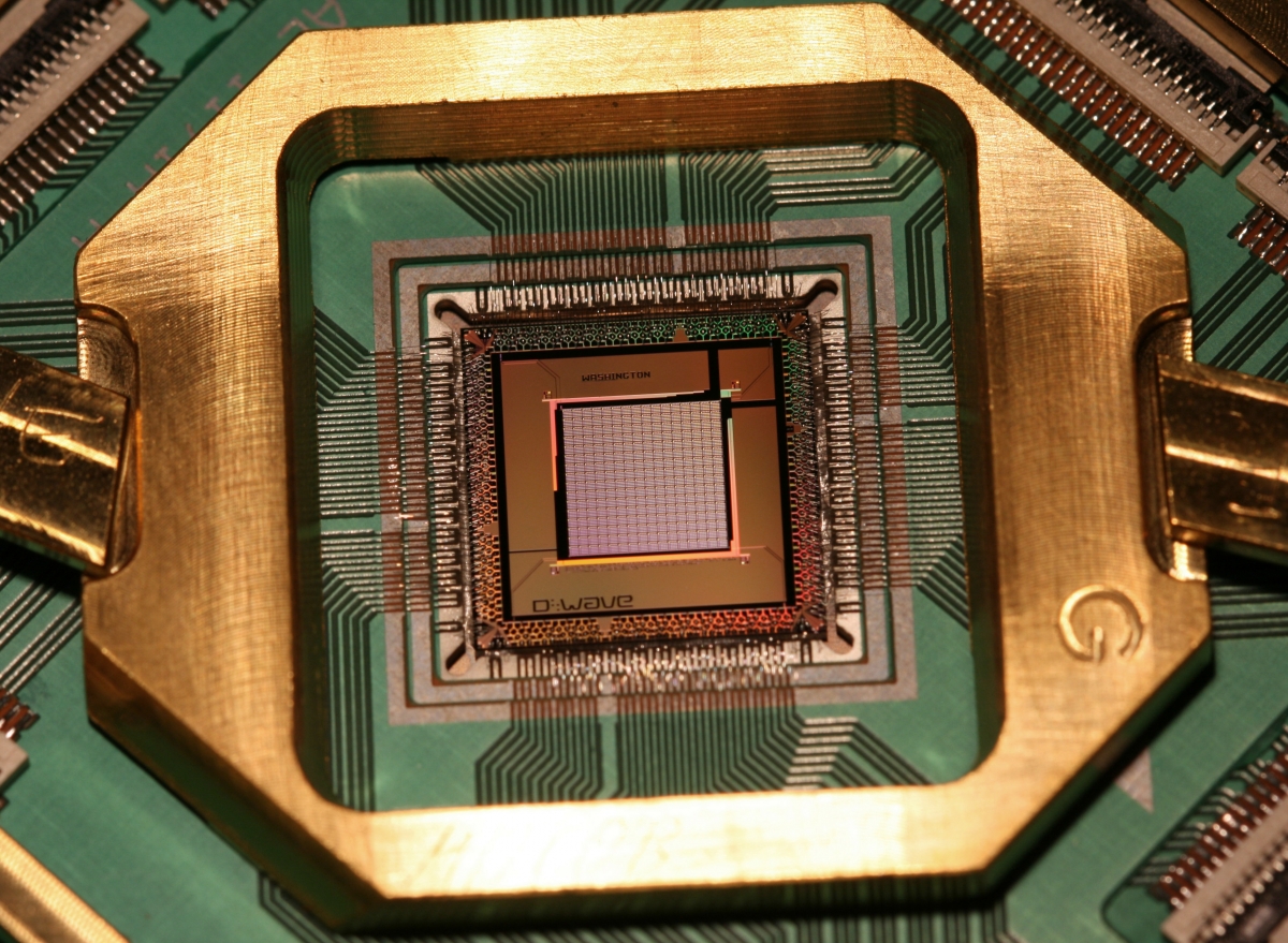 Quantum computer being built