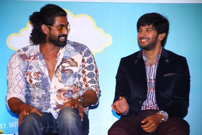 Rana Daggubati and Dulquer Salmaan Rana Daggubati, Dulquer Salmaan