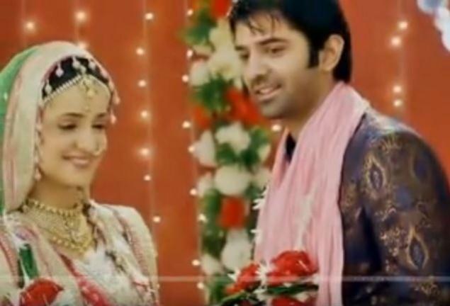 Sanaya Irani and Barun Sobti in Iss Pyaar Ko Kya Naam Doon? Iss Pyaar Ko Kya Naam Doon? season 3
