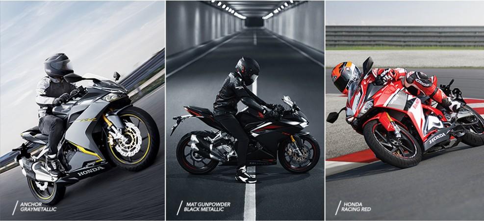 Honda CBR250RR colours Honda CBR250RR