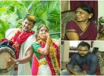 Pradeep Kumar, Pavani Reddy, mother brother Shravan
