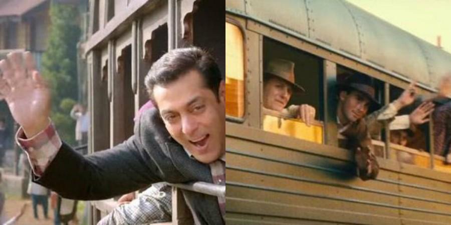 Still from Salman Khan's Tubelight and Hollywood movie Little Boy Salman Khan, tubelight
