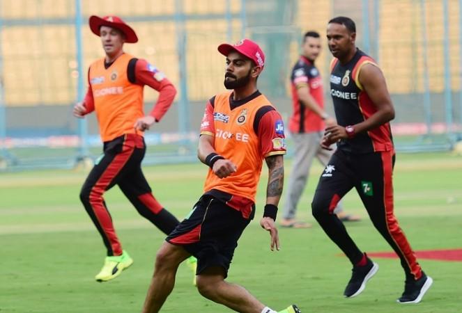 Virat Kohli Virat Kohli, RCB, Badree, De Villiers, IPL 2017