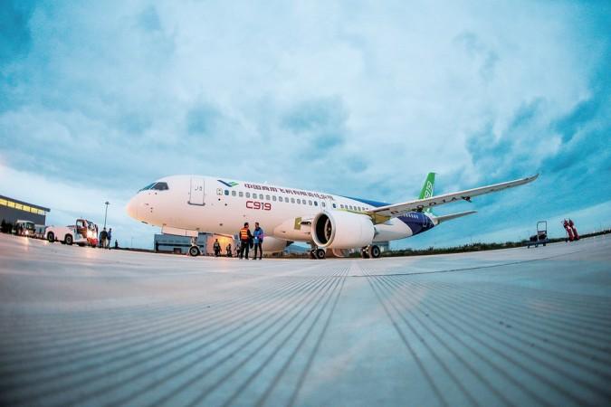 China's first homegrown narrow-body passenger jet, the C919, made its maiden flight on Friday. C919-China-passenger-jet
