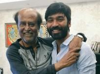 Rajinikanth with Dhanush