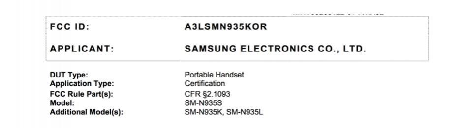 Samsung Galaxy Note 7R gets FCC nod in US ahead of launch Samsung Galaxy Note 7R, FCC, certifications, Federal Communications Commission,