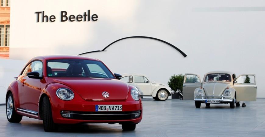New Volkswagen Beetle along with the Type 1 Beetle. Volkswagen Beetle