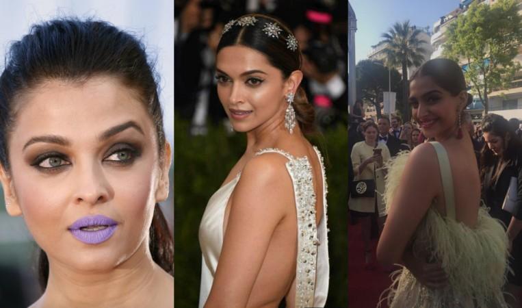Aishwarya Rai Bachchan, Deepika Padukone, Sonam Kapoor Aishwarya, Deepika, Sonam, cannes