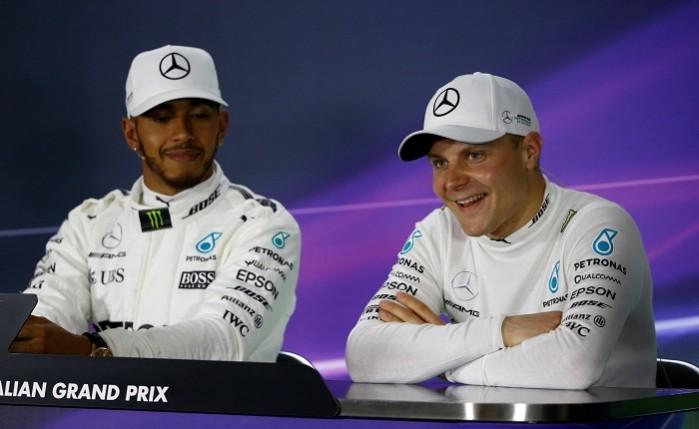 Lewis Hamilton and Valtteri Bottas. Niki Lauda, Niki Lauda on Bottas, Valtteri Bottas, Lewis Hamilton, Sebastian Vettel, Formula One, Formula One news, 2017 Formula One season, 2017 Spanish Grand Prix, F1, f1 2017