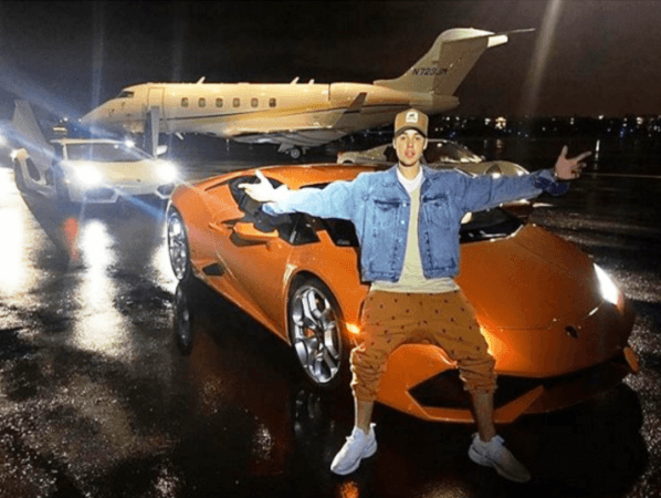 Justin Bieber and Lamborghini Huracan, Aventador Justin Bieber and Lamborghini