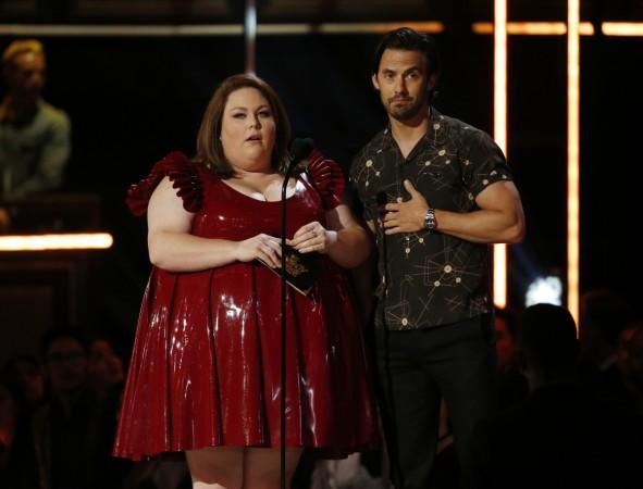 Chrissy Metz with Milo Ventimiglia chrissy metz