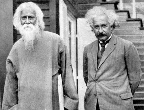 Rabindranath Tagore with Albert Einstein Rabindranath Tagore