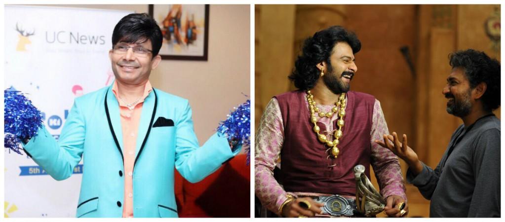 Kamaal R Khan, Prabhas and SS Rajamouli