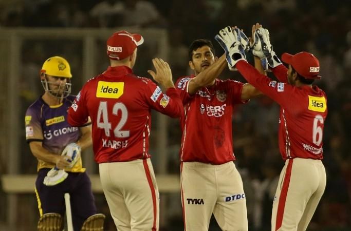 Mohit Sharma was brilliant with the ball for KXIP Mohit Sharma, KXIP, KKR, IPL 2017, Lynn
