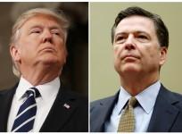 Donald Trump and James Comey