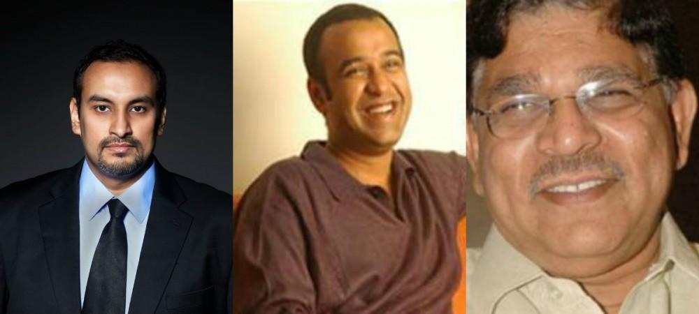 Namit Malhotra, Madhu Mantena and Allu Aravind Namit Malhotra, Madhu Mantena and Allu Aravind