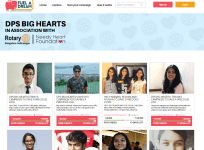 dps north, crowdfunding platform fueladream, needy heart foundation, dps students raise funds for heart surgeries, ranganath thota