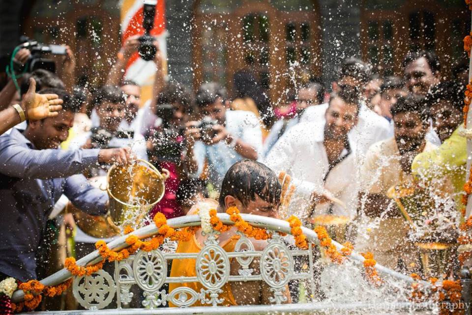 Amulya-Jagadish pre-wedding event