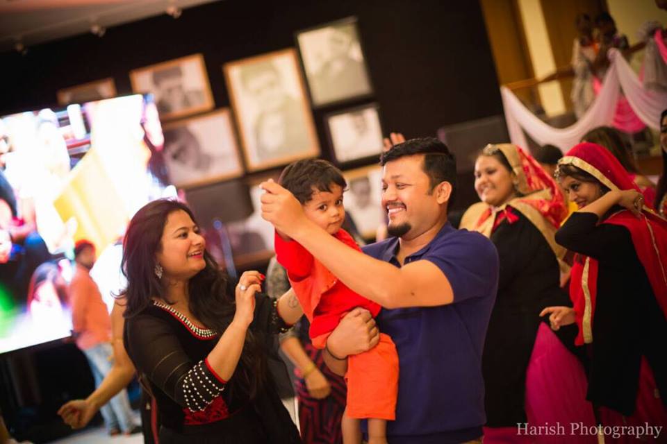 Ganesh with his wife Shilpa