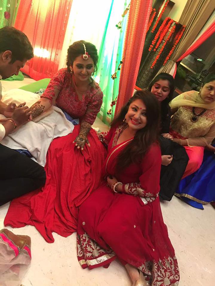 Amulya with Priyanka Upendra