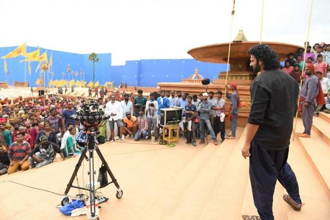 Prabhas on Baahubali sets Baahubali 2, Bahubali 2, on set photos