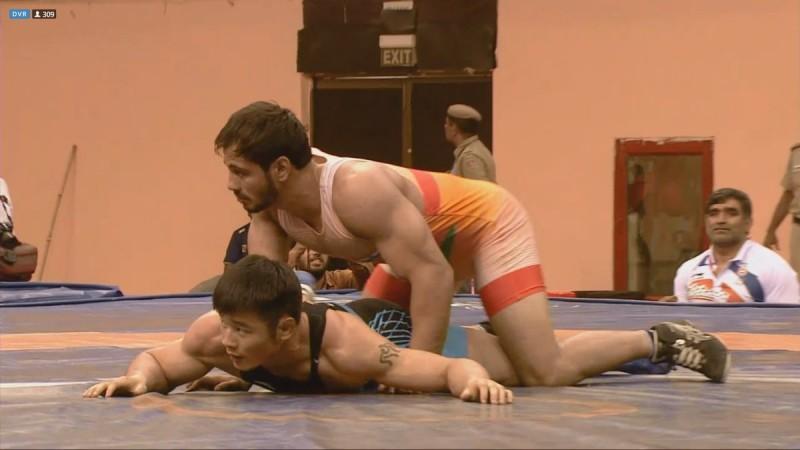 harpreet singh, wrestling