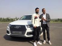 Virat Kohli and Audi Q7