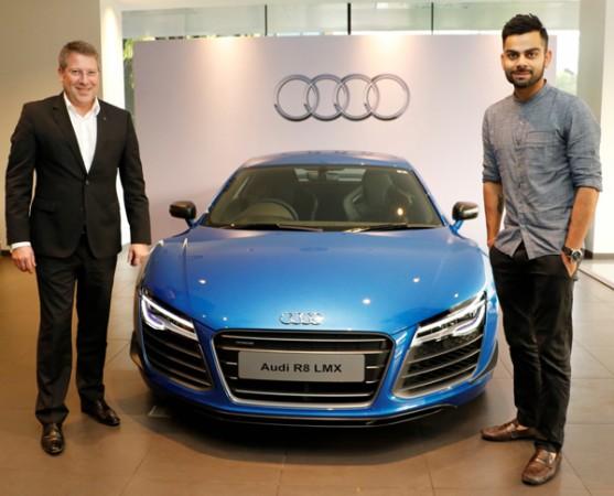 Virat Kohli with his Audi R8 LMX edition Virat Kohli cars