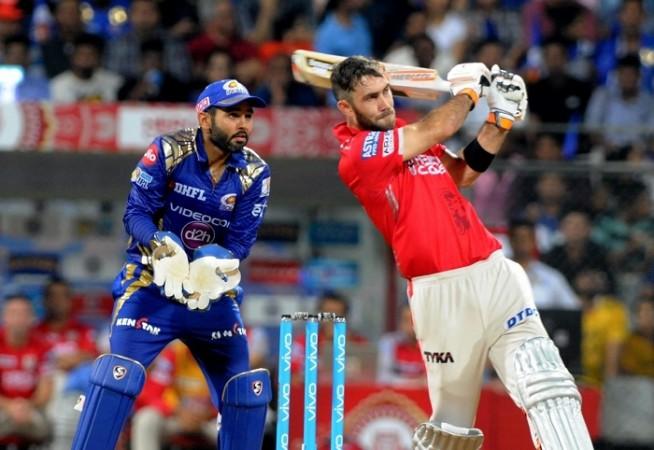 Glenn Maxwell was at his brutal best against the Mumbai Indians, May 11, 2017 Glenn Maxwell, KXIP, Parthiv Patel, Mumbai Indians, IPL 2017
