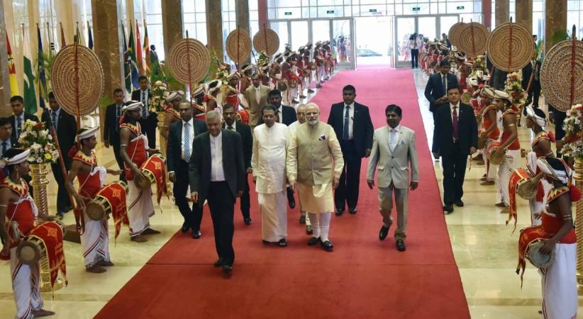 Modi in Lanka