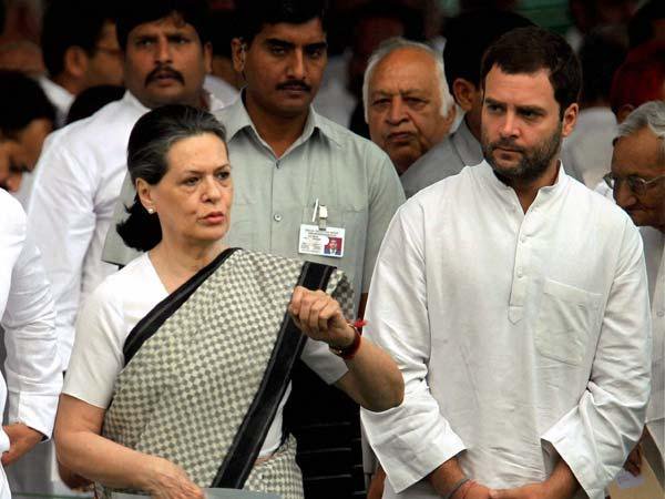 Sonia Gandhi and Rahul Gandhi