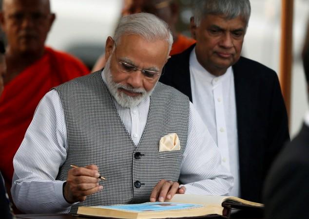 Prime Minister Narendra Modi Modi in Sri Lanka