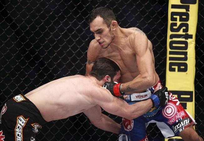 Tony Ferguson (right). Nate Diaz, Nick Diaz, Eddie Alvarez, Tony Ferguson, Conor McGregor, UFC, Dana White, Nate Diaz $20 million