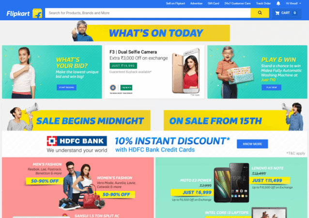 Flipkart Big 10 Sale Crazy Offers On Apple Iphone 7 Google Pixel Tvs Furniture Fashion Camera Laptops And More Ibtimes India