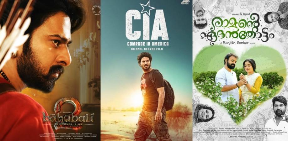 Baahubali 2, Comrade in America, Kerala box office, Ramante Edanthottam