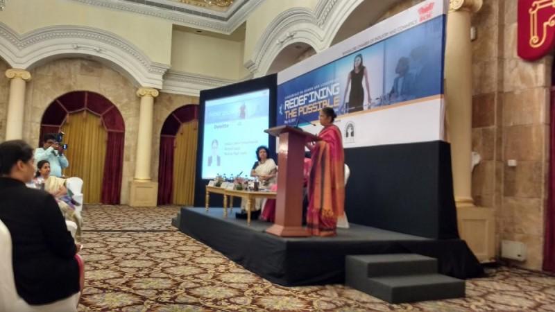 Retired Justice Chitra Venkatraman delivering the keynote address at the seminar on women empowerment, justice chitra venkataraman, sunitha krishnan rape victim, rape in india, sunitha krishnan prajwala