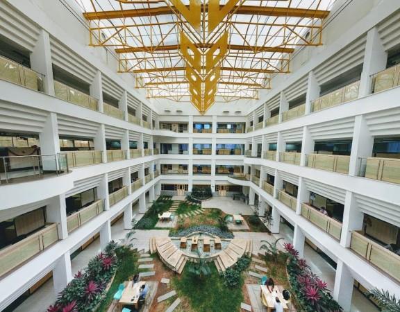 Happiest Minds office in Bengaluru. happiest minds, happiest minds acquires cupola technology, happiest minds employees, it layoffs
