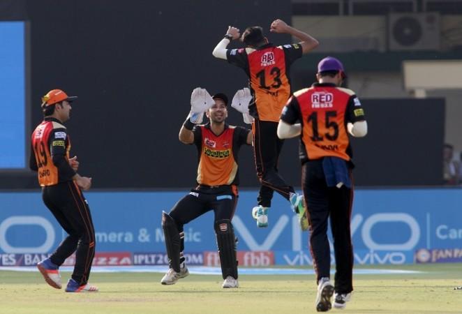 Mohammed Siraj was brilliant with the ball, picking up a four-for, May 13, 2017 Mohammed Siraj, Naman Ojha, Rashid Khan, SRH, IPL 2017