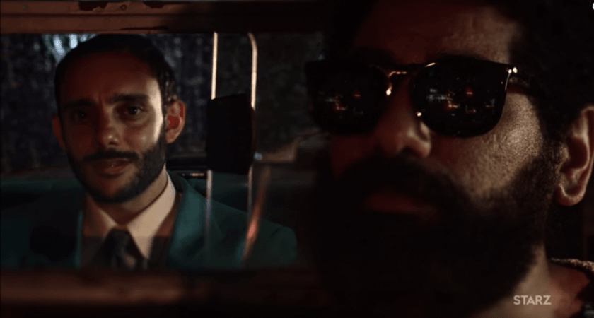 A scene from American Gods, season 1 episode 3 American Gods episode 3