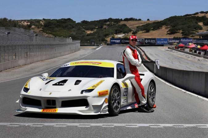 Michael Fassbender races in Ferrari Challenge series Michael Fassbender races in Ferrari Challenge series