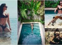 Krishna Shroff's bikini photos