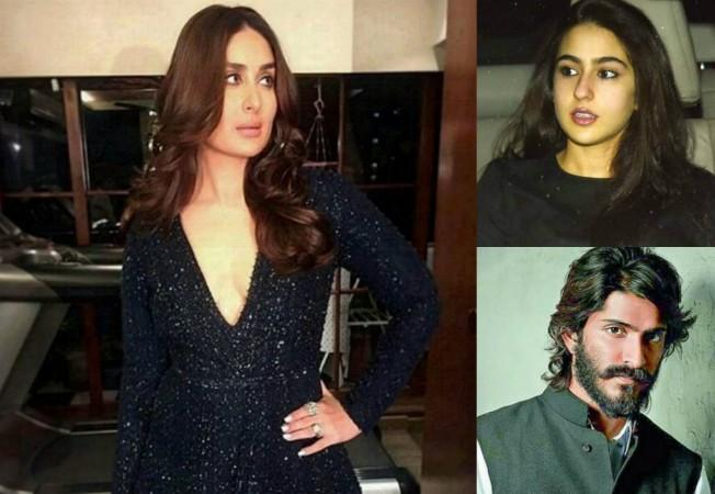Kareena Kapoor, Sara Ali Khan, Harshvardhan Kapoor Kareena Kapoor, Sara Ali Khan, Harshvardhan Kapoor